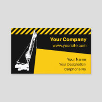 Construction Crane Business Card