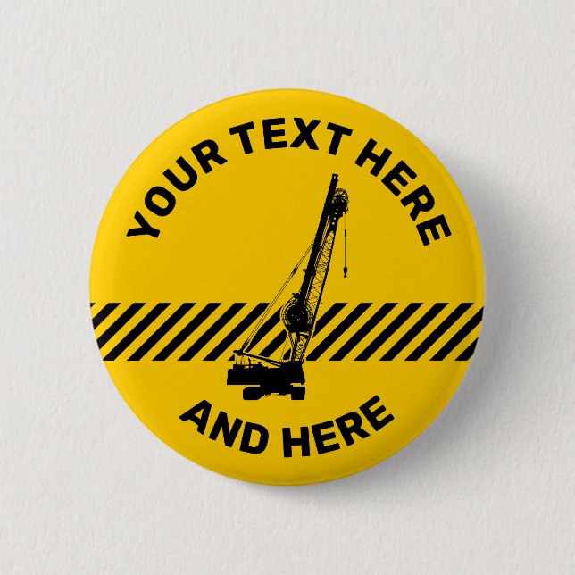Construction Crane Button (Front)