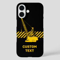 Construction Crane iPhone 16 Case