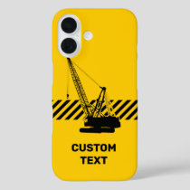 Construction Crane iPhone 16 Case