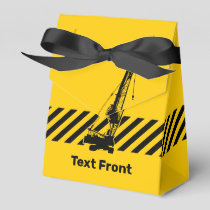 Construction Crane Favor Boxes