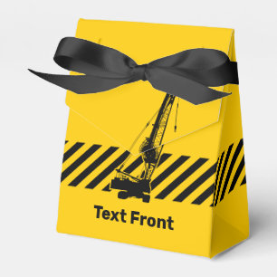 Construction Crane Favor Boxes