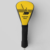 Construction Crane Golf Head Cover