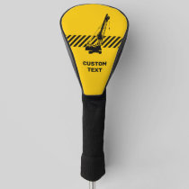 Construction Crane Golf Head Cover