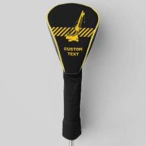 Construction Crane Golf Head Cover