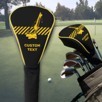 Construction Crane Golf Head Cover