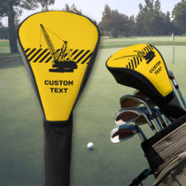 Construction Crane Golf Head Cover