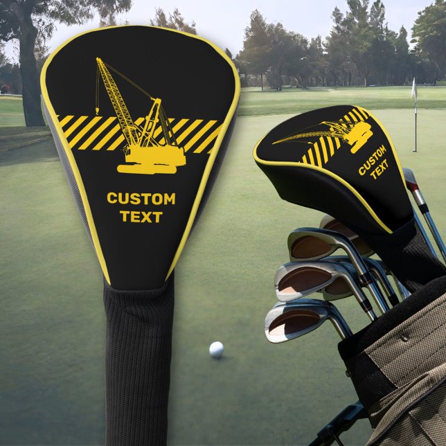 Construction Crane Golf Head Cover (Creator Uploaded)