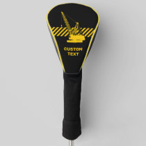 Construction Crane Golf Head Cover