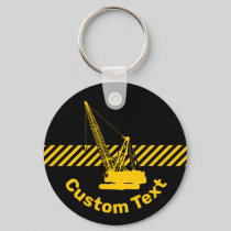 Construction Crane Keychain