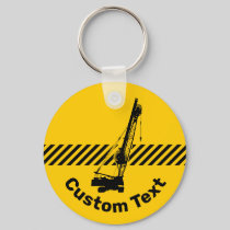 Construction Crane Keychain