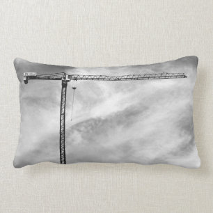Construction Crane Lumbar Pillow