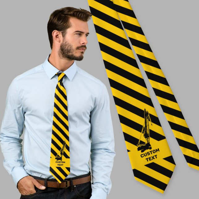 Construction Crane Neck Tie (Creator Uploaded)