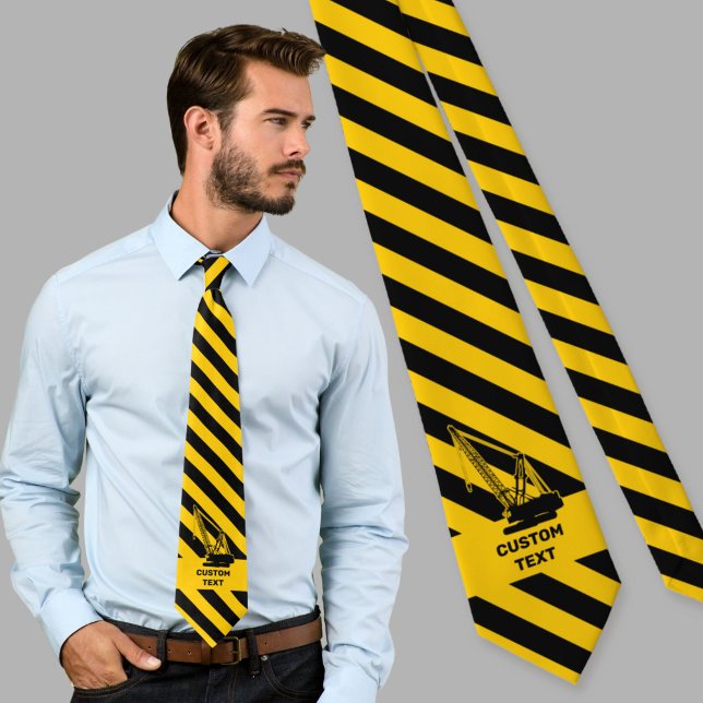 Construction Crane Neck Tie (Creator Uploaded)