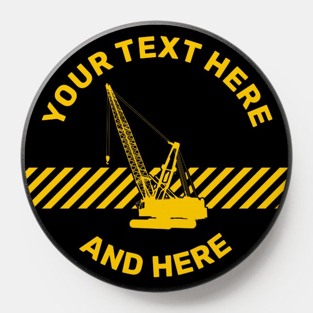 Construction Crane PopSocket (Popsocket)