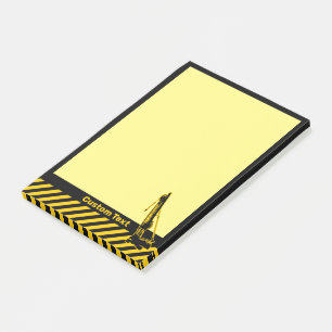 Construction Crane Post-it Notes
