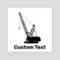 Construction Crane Self-inking Stamp