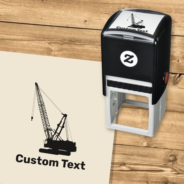 Construction Crane Self-inking Stamp (Creator Uploaded)