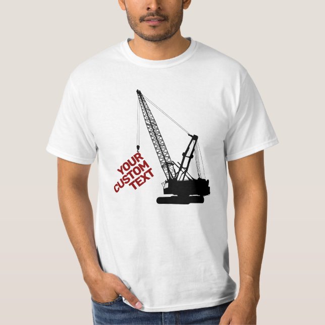 Construction Crane T-Shirt (Front)