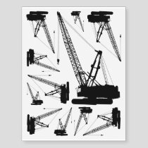 Construction Crane Temporary Tattoos