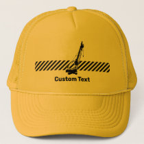 Construction Crane Trucker Hat
