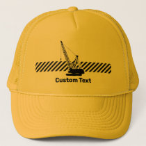 Construction Crane Trucker Hat