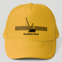 Construction Crane Trucker Hat