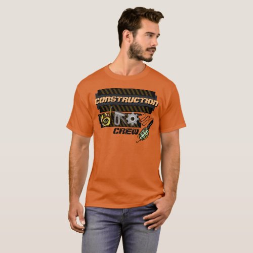 Construction Crew Safety T_Shirt