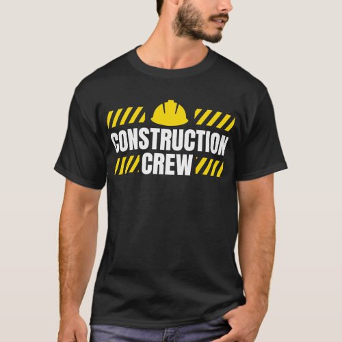 Construction Crew Structural Engineer T_Shirt