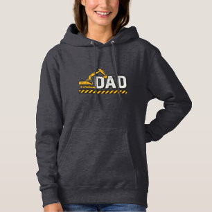 Construction Dad Excavator Vintage Shirt Design_1