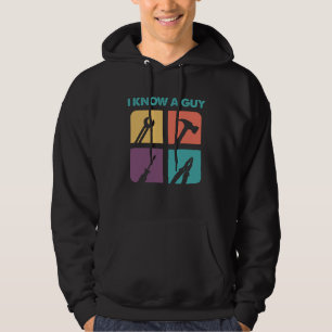Construction Dad  Job Handyman Building Union Work Hoodie