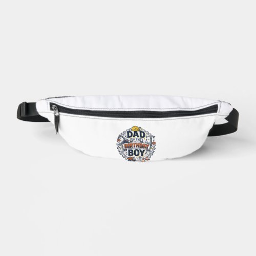 Construction Dad of the Birthday Boy Shirt Design_ Fanny Pack