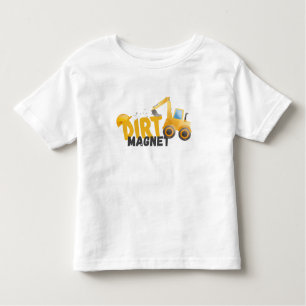 Construction, Dump Truck 1st Birthday Toddler T-shirt