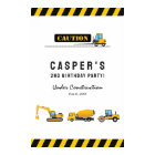 Construction Dump Truck Birthday Welcome Sign