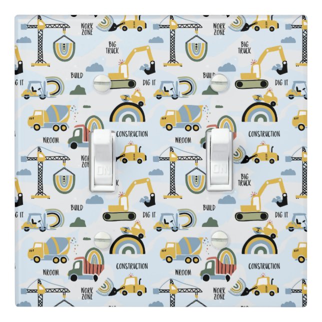 Construction Dump Truck Light Switch Cover (In Situ)