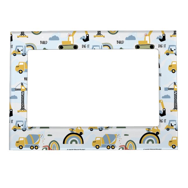 Construction Dump Truck Magnetic Frame (Front)