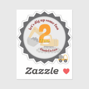 Construction Dump Truck Sticker