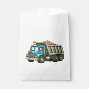 Construction/Earth Mover/dump truck  Favor Bag