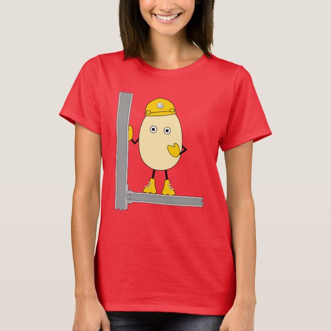 Construction Egghead T-Shirt (Front)