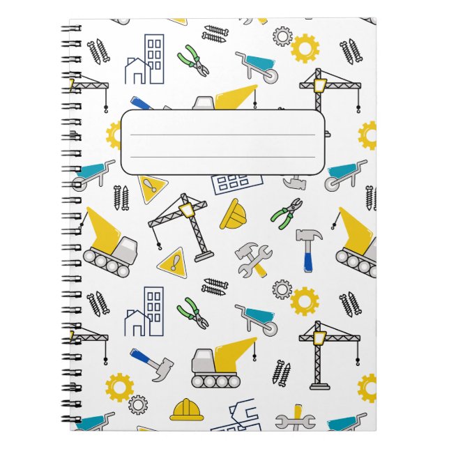 Construction Elements Notebook (Front)