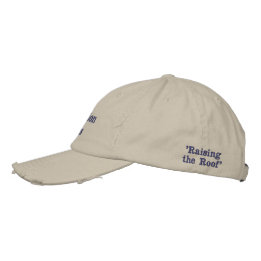 Construction Embroidered Baseball Cap