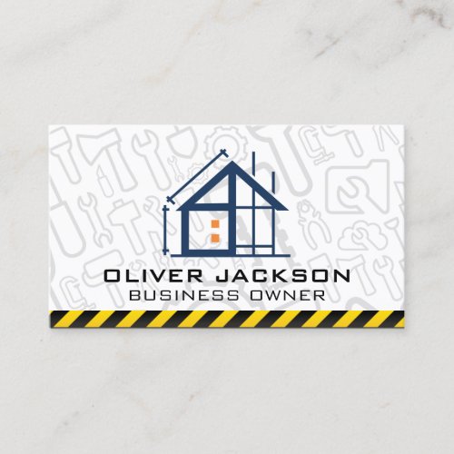 Construction | Engineer | Architect Business Card