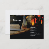 construction equipment business card (Front/Back)