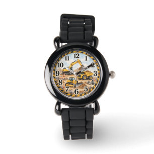 Construction Equipment Heavy Machinery Watch