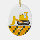 Buy Personalized Kid Ride Excavator Construction Ornament, Little