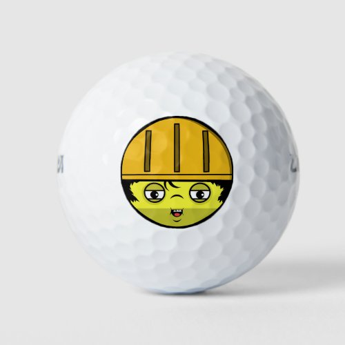 Construction Face Golf Balls