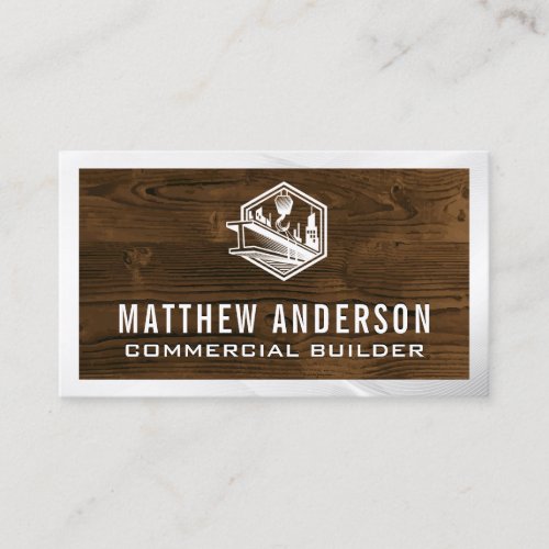 Construction | General Contractor | Blue Collar Business Card