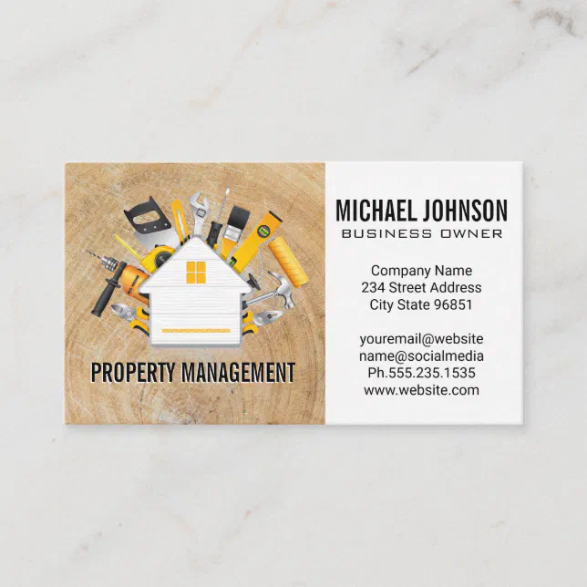 Construction Hand Tools Home Repairs Business Card Zazzle