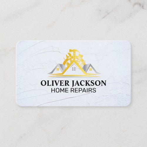 Construction | Handyman Repairman | Tools Business Card