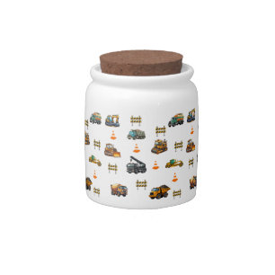 Construction machinery candy jar